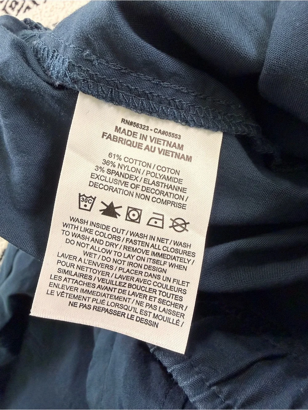 Mens Jordan Essential Woven Pants Small Navy Blue Casual Track joggers gym run S